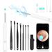 Talifoca TL-OHRECHMALZ Removing Otoscope 1296p HD-Ootoscope WIFI ORMER CAMERA IP67 waterproof Otoscope ear with 6 LEDs for iPhone Android iPad