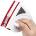 Magnetic Window Cleaner Double-Sided Glass Surface Wiper Window Cleaning Brush Cleaning Tool for Highrise Glasses Cleaning(Red) - Buy Online on GoSupps.com