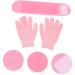 Beaupretty 1 Set Cervical Membrane Moisturizing Girls Accessories Girls Gloves Chest Wrinkle Pads Neck Wrinkle Pads Hand Moisturizer Gloves Accessories for Girls Dilute Neck Pad 48x10cm Pink - Buy Online on GoSupps.com