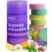 Shower Steamers (8 Scents) Includes Eucalyptus Shower Bombs, Shower Steamers Aromatherapy Shower Steamer, Shower Bombs Aromatherapy, Shower Bomb Menthol, Shower Steamers for Women & Men Shower Tablets Variety Pack