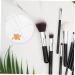 STOBOK 2pcs Nail Art Palette Set - Clear Makeup Mixing Tools for Nail Art Acrylic & Foundation - Professional Stainless Steel Nail File & Handles - Buy Online on GoSupps.com