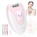 Epilator Facial Epilator Electric Hair Epilator for Women Face Facial Hair Removal Painless Epilator for Women Face Bikini Hair Remover Epilator Hair Removal Armpit Bikini Body Leg Hair Remover Epilator-0703a