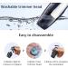 Portable Electric Nose and Ear Hair Trimmer for Men | IPX7 Waterproof with Stainless Blades - All-Purpose Grooming - Buy Online on GoSupps.com