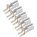 10Pcs Reusable Acrylic UV Gel Nail Art Tips Extension Guide Form Tools Superior Quality and Creative Professional Processed - Buy Online on GoSupps.com
