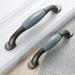 Bow Pull Handle Cabinet Handle 5pcs Kitchen Cabinet Door Handle with Blue Porcelain Gray Ceramic Furniture Drawer Knob Zinc Alloy Cupboard Furniture Pull(C96mm) (Color : B Size : 128mm) 128mm B - Buy Online on GoSupps.com