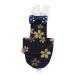 01 02 015 Parrots Diaper Golden Flower Pattern Washable Pet Bird Nappies Soft Reusable Elastic for Budgies for Macaw for Cockatiels(L Tibetan Golden Flower)