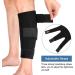Adjustable Shin Splint & Calf Support Brace - Compression Wrap for Injury Swelling & Strain - Boost Circulation - Buy Online on GoSupps.com
