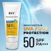 BSY Noni Sunscreen Lotion | SPF 50 PA+++ | Noni and Soy Milk Extract | No White Cast | Broad Spectrum UVA/UVB | For All Skin Types | For Women & Men 60ml (2.03 fl oz) - Buy Online on GoSupps.com