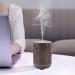 Buy Essential Oil Diffuser 300ml - Automatic Shut Off Wood Grain 7 LED Colors 100-240V Humidifier for Nursery | Free International Shipping - Buy Online on GoSupps.com