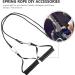 Buy POPETPOP Resistance Bands - Durable Exercise Bands with EVA Handles & Metal Hooks for DIY Workouts - International Shipping Available - Buy Online on GoSupps.com