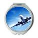 YENDOSTEEN aircraft desktop Mirror Travel Mirror fighter jets pocket mirror portable mirror