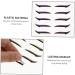 Mikinona 40 pairs Fashion Reusable Eyeliner for Stickers Eyes Winged Tapes Tool Double Makeup Glitter - Buy Online on GoSupps.com