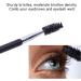 Double Head Eyelash Comb Eyebrow Eyelash Brush Shaper Eyebrow Eyelash Makeup Tool Portable Eyelash Separator Eyebrow Brush for Women Girls (Double ended mascara brush) - Buy Online on GoSupps.com