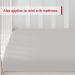 Organic Cotton Pack n Play Fitted Sheet - Stretchy & Ultra Soft Mini Crib Sheets in Grey - Buy Online on GoSupps.com