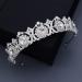 COCIDE Silver Tiara for Women - Vintage Queen Crown with Rhinestones, Crystal Headband for Bride, Bridesmaids, Prom - Ideal for Bridal, Halloween Costume Cosplay - Buy Online on GoSupps.com
