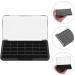 Homoyoyo Lot de 2 Palettes de Maquillage Vides 24 Emplacements avec Couvercle Transparent Bo tes Fards Paupi res Rechargeables en Plastique Abs/as/pp tuis Compacts L gers - Buy Online on GoSupps.com