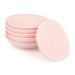 Washable Breast Pad Asixx Reusable Soft Cotton Nursing Pad Stereo 3D Cup Type Absorbent Breastfeeding Pad for Women 6-Pack
