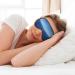 SSIMOO Blue Ocean Sea Print Ultra-Soft Light-Blocking Eye Mask for Comfort & Restful Sleep - International Shipping - Buy Online on GoSupps.com