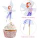 12-Piece Fairy Cake Topper Set - Ballerina & Cupcake Decoration for Kids' Birthday Parties - Buy Online on GoSupps.com