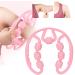 Dioche Muscle Roller for Legs | 7-Roller All-Round Massage Tool | Relieve Muscle Soreness for Calf & Thighs | Pink | International Shipping - Buy Online on GoSupps.com