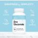 Nui Nutra Zinc Gluconate Supplement 50mg - 100 Capsules | Premium Quality - Buy Online on GoSupps.com