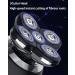 Upgrade Head Shaver for Men | 5-in-1 Cordless Electric Bald Head Shaver with LED Display | IPX7 Waterproof Rotary Grooming Kit - Buy Online on GoSupps.com