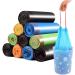 Garbage Bag Household Portable Thickened Large Vest Drawstring Closed Kitchen Black Plastic Garbage Bag Caisesuiji 1juan - Buy Online on GoSupps.com