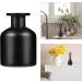 Warmhm 2-Piece Cylindrical Reed Diffuser Set | Elegant Black Glass Vases for Home Decor | Empty Perfume Bottles for Fragrance - Buy Online on GoSupps.com