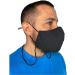Anilev Set: 3 Washable Reusable Face Masks | Black Fabric | 3-Layer Regulation | Sizes S M L | International Shipping from Spain - Buy Online on GoSupps.com