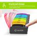 Buy Auvon 7-Day Pill Organizer - BPA-Free Medication Box with Large Compartments for Vitamins & Fish Oil - Stylish Black Design - Buy Online on GoSupps.com