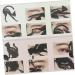Didiseaon 2pcs Eye Stencil Eyeliner Stencil Eyeshadow Stencil Template Auxiliary Tool - Buy Online on GoSupps.com