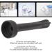Topincn Inlet Nozzle & Shower Bottle Plugs - Silicone Lid for Vaginal Cleaning | Light Skin-Friendly & Portable - Buy Online on GoSupps.com