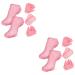FRCOLOR 4 Sets Spa Moisture Stockings Sock Shoes Dropshipping Cotton Gel