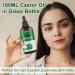 YogerYou Jamaica Organic Black Castor Oil - Cold Pressed for Hair, Skin, and Nails - Hexane Free and Unrefined - Glass Bottle - Eyelash and Eyebrow Growth Serum - Buy Online on GoSupps.com