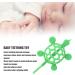 SPYMINNPOO Kids Teething Toy - Cartoon Tortoise Silicone Teether (Green) - Buy Online on GoSupps.com