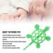 Buy Baby Kielzeugen Cartoon Turtle Teething Ring - BPA Free Silicone Teether for Babies 0-12 Months (Green) | Safe & Durable - Buy Online on GoSupps.com