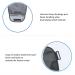 Portable Waterproof Colostomy Bag Cover - Adjustable Stretchy Washable Stoma/Urostomy/Ileostomy Solution | Large & Convenient - Buy Online on GoSupps.com