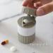 YLWX Portable Pill Cutter & Mini Pill Box - Seamless Medicine Storage & Crusher - Gray & White - Buy Online on GoSupps.com