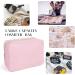Kaymey XL Nylon Travel Cosmetic Bag Makeup Pouch Case - Pink - Buy Online on GoSupps.com