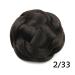Buy Bun Hairpiece - Braided Retro Chignon Hair Piece 2/33# | Perfect for Elegant Updos - International Shipping Available - Buy Online on GoSupps.com