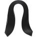 ZJchao Paper Quilling Strips Set - 600 Strips 3mm Width Pure Color Origami Paper for DIY Quilling Art and Hand Craft Decoration (Black) - Buy Online on GoSupps.com