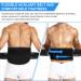 Back Support Belt Lower Back Brace with Double Adjustable Straps and Built-in Splints Grade Lumbar Belt for and Injury Prevention - Buy Online on GoSupps.com