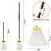 Commercial Heavy Duty Industrial Mop with Long Handle - 60 Looped-End String Wet Cotton Mops for Floor Cleaning - Ideal for Home, Kitchen, Office, Garage, Concrete, and Tile Floors - Yellow - Buy Online on GoSupps.com