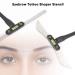 Eyebrow Ruler Caliper Stainless Steel Semi Permanent Makeup Template - Buy Online on GoSupps.com