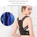 Adjustable Upper Back Brace Soft Breathable Ultra-Light Ergonomics for Clavicle Support and Providing Pain Relief from Neck Shoulder Upper Back Black XS - Buy Online on GoSupps.com