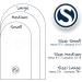SoleAid Adjust-A-Heel | Small Size 3-Layer Adjustable Orthopedic Heel Lift for Heel Pain, Leg Discrepancies, Increase Height - Buy Online on GoSupps.com