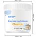 Oil Stain Remover Powder Rust Pan Cleaner Pot Scale Rust and Dirt Cleaner for Stainless Steel Cookware Kitchen Cooktop Tile and Faucet Kshsaa - Buy Online on GoSupps.com