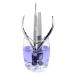 Crystal Disinfection Glass Cup Acrylic Liquid Dappen Dish with Stainless Steel Lid - Nail Art Glassware Tool HJ-NAPB028 - Buy Online on GoSupps.com