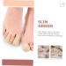Healeved 2pcs Toe Tabs Protective Case - Moisturizing Toe Covers for Sports - Gel Toe Protective Sleeves 2.6x4cm - Buy Online on GoSupps.com