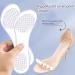 High Heel Insoles Inserts | 3/4 Gel Cushion Pads for Women | Pain Relief & Arch Support for Sandals - Buy Online on GoSupps.com